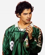 Tecate Emblema Festival 2026 Joe Jonas Green Satin Jersey