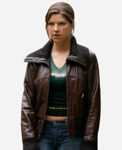 Tell Me Lies Bree Brown Leather Jacket