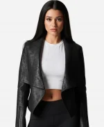 Tell Me Lies Diana Black Leather Jacket