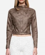 Tell Me Lies S02 Bree Zip Leather Jacket