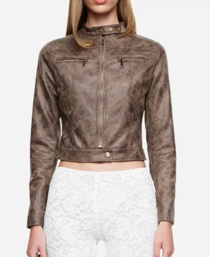 Tell Me Lies S02 Bree Zip Leather Jacket