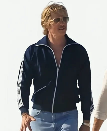 The Adventures Of Cliff Booth Brad Pitt Track Jacket