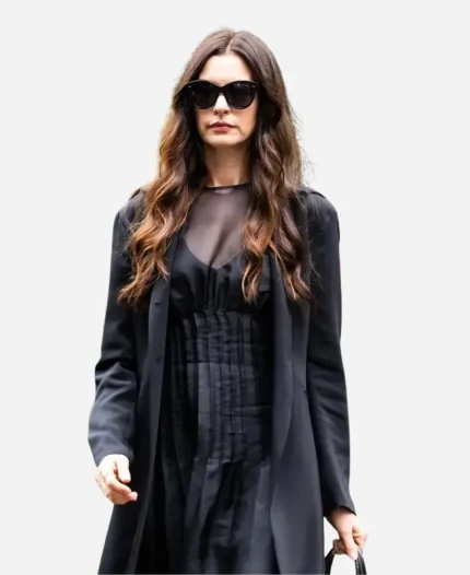 The Devil Wears Prada 2 Anne Hathaway Black Coat
