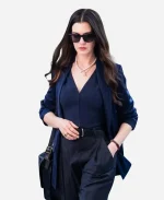 The Devil Wears Prada 2 Anne Hathaway Striped Blazer For Sale
