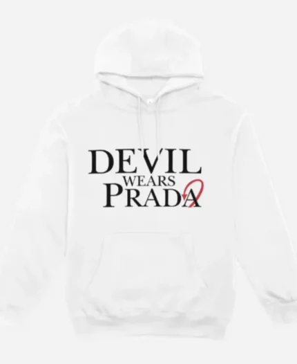 The Devil Wears Prada 2 White Hoodie