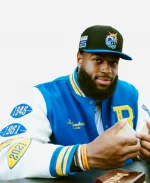 The Hundreds x LA Rams Varsity Jacket