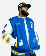 The Hundreds x Los Angeles Rams Varsity Jacket