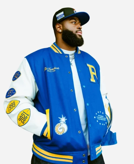 The Hundreds x Los Angeles Rams Varsity Jacket