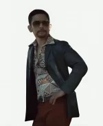 The Sympathizer S01 John Cho Black Leather Jacket