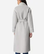 The Today Show 2026 Sheinelle Jones Grey Scarf Coat