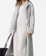 The Today Show Sheinelle Jones Grey Coat