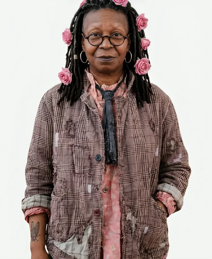 The View 2026 Whoopi Goldberg Plaid Jacket The View 2026 Whoopi Goldberg Plaid Jacket