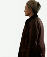 The Way Home S04 Del Landry Burgundy Quilted Jacket