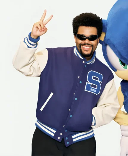 The Weeknd Sega Varsity Jacket
