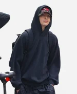 Timothée Chalamet 2026 New York City Madison Square Garden Black Hoodie