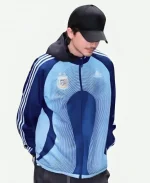 Timothée Chalamet Blue Track Jacket