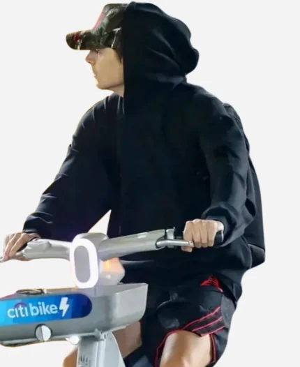 Timothée Chalamet 2026 NYC Black Hoodie