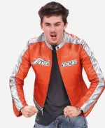 Timothée Chalamet NYC 2026 Orange Jacket