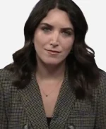 Talk Show The Today Show 2026 Liz Kreutz Double Breasted Plaid Blazer