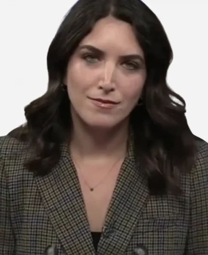 Talk Show The Today Show 2026 Liz Kreutz Double Breasted Plaid Blazer