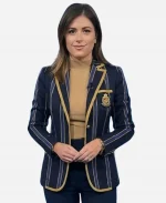 Today Show Chloe Melas Striped Blazer