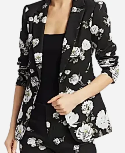 Today Show Jenna & Sheinelle Daryn Carp Floral Blazer
