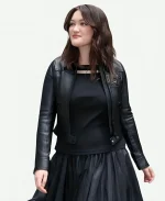 Today with Jenna & Sheinelle 2026 Isa Briones Black Leather Jacket