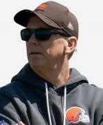 Todd Monken Browns Coach 2026 Press Conference Black Hoodie