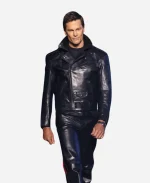 Tom Brady NYC Gucci Resort 2027 Leather Jacket