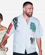 Travis Kelce Hawaiian Shirt In Blue