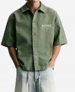 Tv Show American Idol Season 24 Grand Finale Brooks Green Printed Shirt