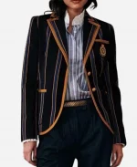 Tv Show The Today Show 2026 Chloe Melas Striped Blazer