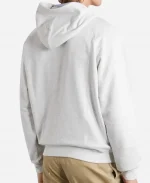 Unisex A.P.C. x Fragment Design Heather Grey Pullover Duck Hoodie