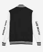 Unisex BTS Arirang World Tour Black & White Varsity Jacket