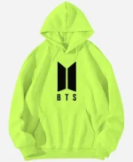 Unisex BTS Original Green Pullover Hoodie