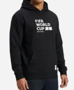 Unisex FIFA World Cup 2026 Host City Emblems Black Graphic Pullover Hoodie