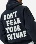 Unisex Fear of GOD x Idris Elba DSYF Black Pullover Hoodie - Jacket Era