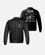 Formula 1 Team Cadillac Black Racing Bomber Jacket