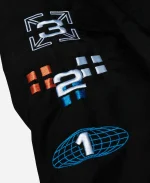 Unisex IMAX 2026 Racing Black Bomber Jacket