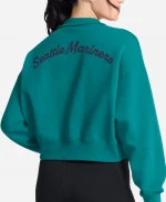 Women's Nike Seattle Mariners Half-Zip Sweatshirt
