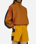 YSL Cassandre Windbreaker Orange Jacket
