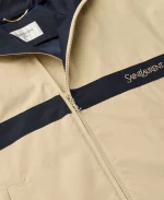 YSL Saint Laurent Windbreaker Cotton Jacket - Beige  
