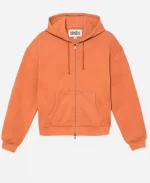 Bad Bunny x Zara Benito Antonio SS26 Orange Full Zip Hoodie