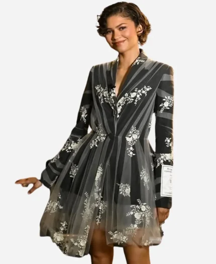 Zendaya 2026 Good Morning America Embroidered Blazer