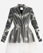 Zendaya 2026 Good Morning America Erdem Floral Embroidery Blazer