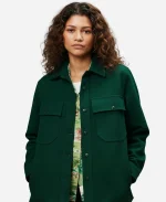 Rue Bennett Euphoria S03 Green Shirt Jacket