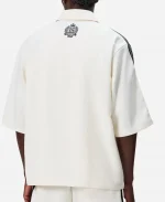 Kith & Messi for Adidas 2026 Football Chalk White Stripe Shirt