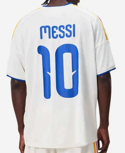 Kith & Messi for Adidas Football Off-White Jersey