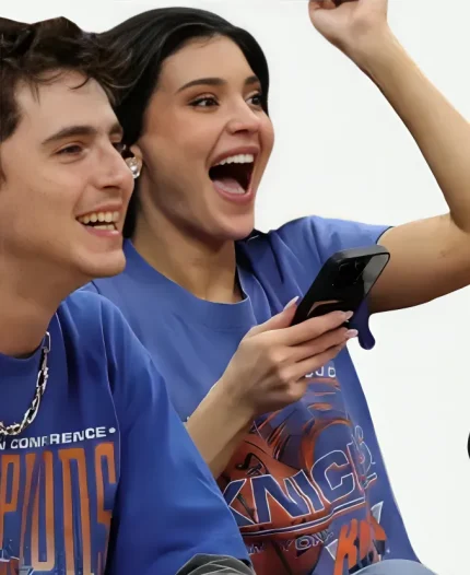 2026 NBA playoffs Cavaliers vs Knicks Kylie Jenner Knicks Graphic T-Shirt