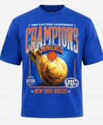 Timothee Chalamet Cavaliers vs Knicks T-Shirt - Blue